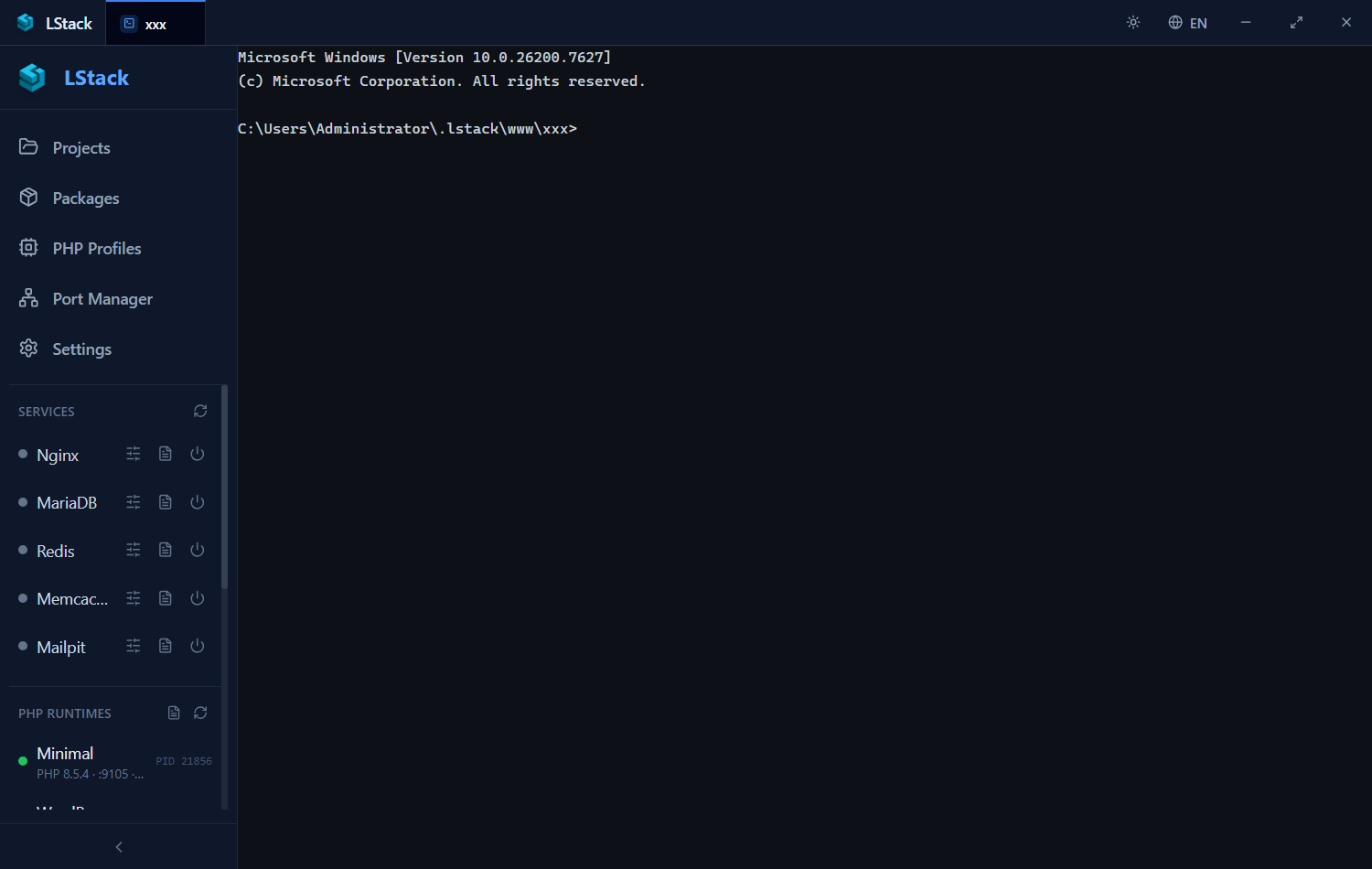 LStack – Local Dev Stack for Windows & Linux